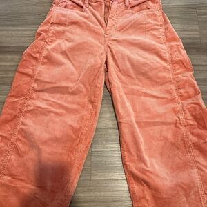 Pilcro Salmon Corduroy Trousers